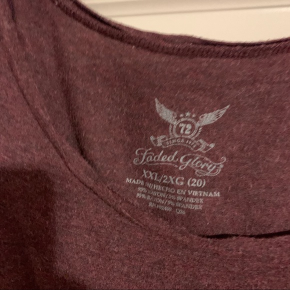 Faded Glory Tee - Picture 2 of 2